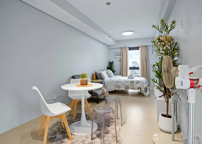 Light & Airy Scandinavian Studio; Free Pool Access Manila