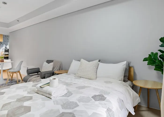 Light & Airy Scandinavian Studio; Free Pool Access Manila